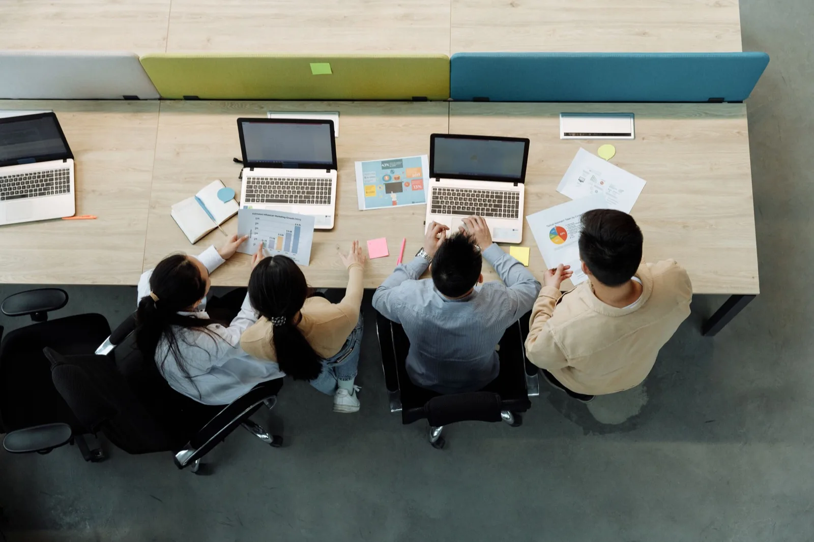University team in a shared workspace building collaborative, human-led research with TAVA